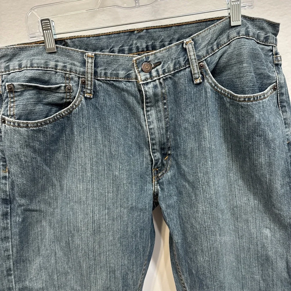 Levi's 559 Relaxed Straight Fit Rugged‎ Blue Denim Jeans Mens Sz 36 x 32